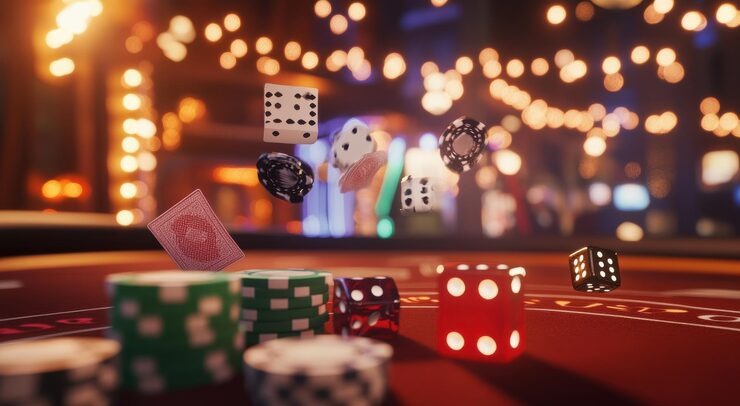 Live-dealer blackjack table streaming on mobile phone